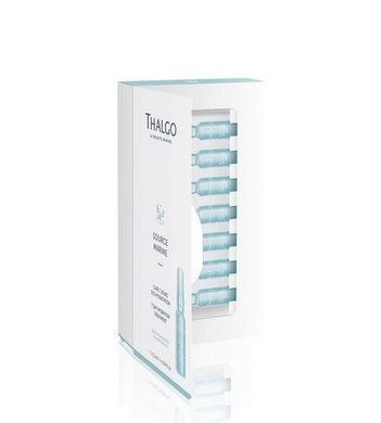 Увлажняющий стимулирующий концентрат THALGO Source Marine Rehydrating Booster Ampoules 7*1,2 мл - основное фото
