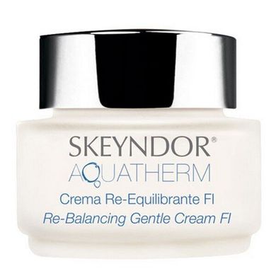 Відновлювальний крем F1 для жирної шкіри Skeyndor Aquatherm Line Re-balancing Gentle Cream F1 50 мл - основне фото