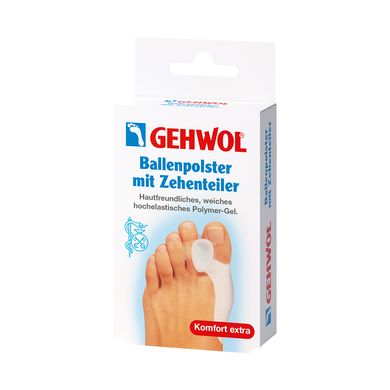 Гель-коректор і накладка на великий палець Gehwol Ballenpolster mit Zehenteller 1 шт - основне фото
