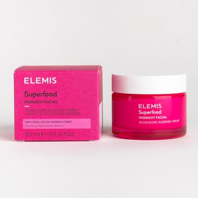 Суперфуд нічний поживний крем із пребіотиками ELEMIS Superfood Midnight Facial 50 мл - основне фото