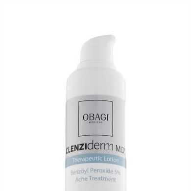 Лёгкая эмульсия с бензоил пероксидом 5% Obagi CLENZIderm MD Therapeutic Lotion 5% BPO 47 мл - основное фото