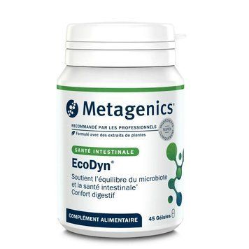 Диетическая добавка для нормализации баланса микрофлоры Metagenics EcoDyn 45 капсул - основное фото