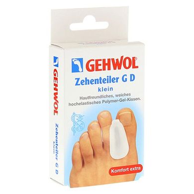 Гелевая перегородка для пальцев ног (маленькая) GD Gehwol Zehenteiler GD Klein 3 шт - основное фото