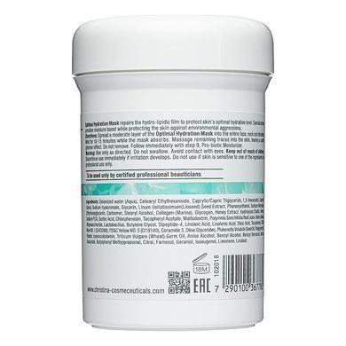 Увлажняющая маска Christina Unstress Optimal Hydration Mask 250 мл - основное фото