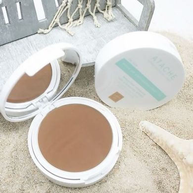 Антивозрастной солнцезащитный кушон Atache Be Sun Make Up Anti-Aging Dore SPF 50+ 12 г - основное фото