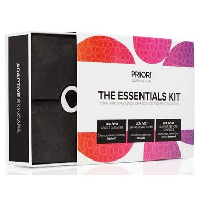 Набір «Щоденний догляд для сяйва та відновлення шкіри» Priori The Essentials Kit - основне фото