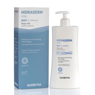 Зволожувальне молочко для тіла Sesderma Hidraderm Hyal Body Cream 400 мл - основне фото