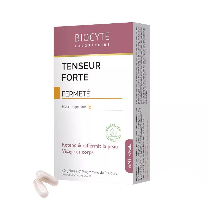 Харчова добавка проти в'ялості шкіри Biocyte Tenseur Forte 40 шт - основне фото