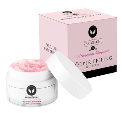Сольовий скраб для тіла &laquo;Рожевий фламінго&raquo; ZARTGEF&Uuml;HL Salz-K&ouml;rperpeeling Body Scrub Pink Flamingo 200 мл - основне фото