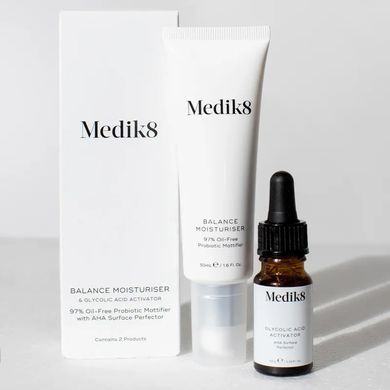 Увлажняющий крем с гликолевым активатором Medik8 Balance Moisturiser & Glycolic Acid Activator 50 мл - основное фото