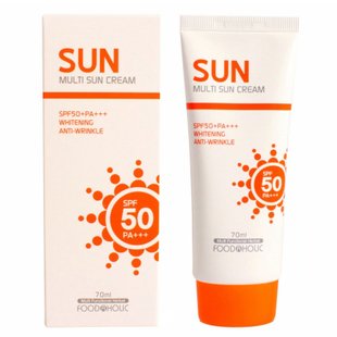 Солнцезащитный крем Foodaholic Multi Sun Cream SPF 50/PA+++ 70 мл - основное фото