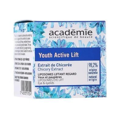 Ліфтинг-крем для повік з ліпосомами Academie Youth Active Lift Liposomes Eye Lift Cream 15 мл - основне фото