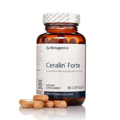 Диетическая добавка для улучшения работы мозга Metagenics Ceralin Forte 90 капсул - основное фото