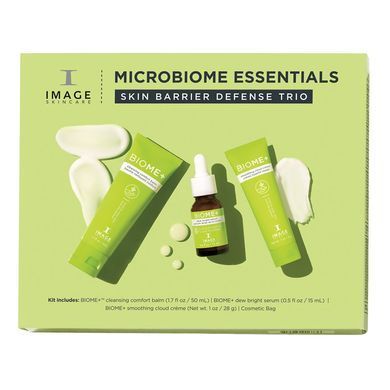 Набір для захисту шкірного бар'єру Image Skincare Microbiome Essentials Skin Barrier Defense Trio - основне фото