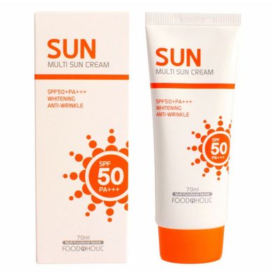 Сонцезахисний крем Foodaholic Multi Sun Cream SPF 50/PA+++ 70 мл - основне фото