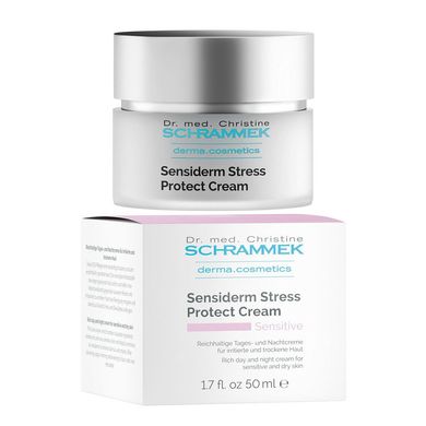 Відновлювальний крем для дуже сухої шкіри Dr.Schrammek Sensiderm Stress Protect Cream 50 мл - основне фото