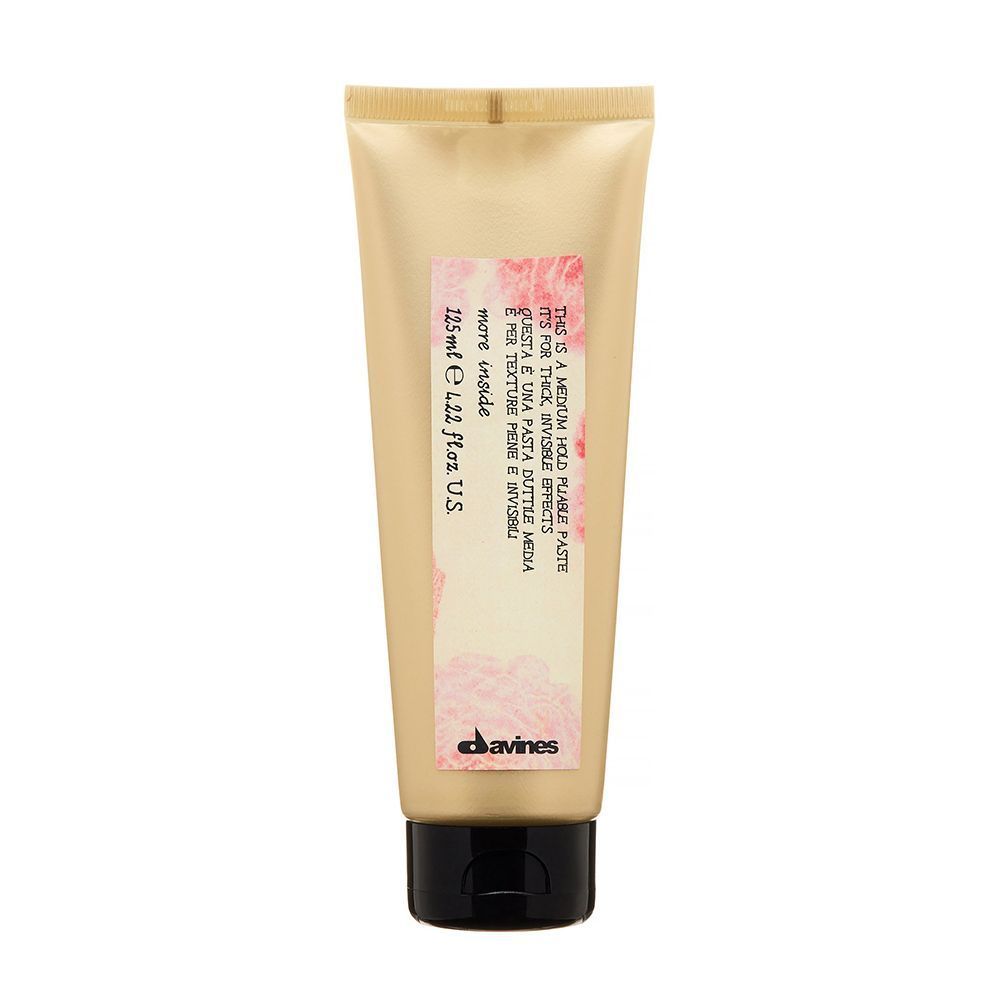 Davines More Inside Finishing Gum – Medium Hold, Trockene Textur, 75 Ml, Ohne Parabene