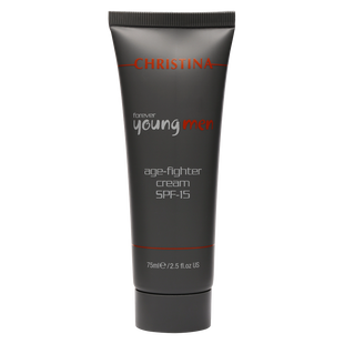 Крем против старения SPF 15 Christina Forever Young Men Age Fighter Cream SPF 15 75 мл - основное фото