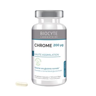 Пищевая добавка для улучшения процессов обмена Biocyte Cr Chrome 60 шт - основное фото