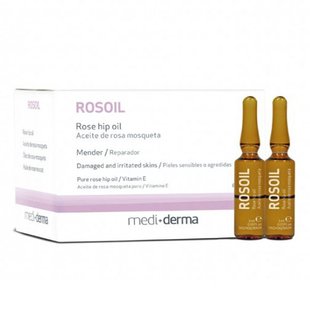 Восстанавливающие ампулы с маслом шиповника Sesderma Rose Hip Oil Ampoules 18 мл - основное фото