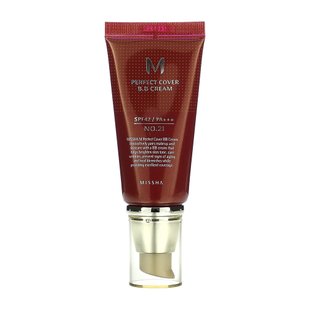 Тональный крем SPF 42 MISSHA M Perfect Cover BB Cream SPF 42 PA+++ 21 50 мл - основное фото