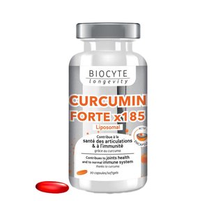 Пищевая добавка с куркумином Biocyte Curcumin x185 30 шт - основное фото