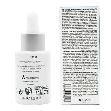 Балансуюча антиоксидантна сироватка Atache Essentielle Green Tea Postbiotic Serum 30 мл - основне фото