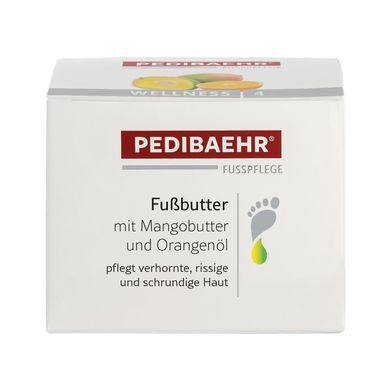 Доглядова олія для ніг з олією апельсина та манго Baehr Fussbutter mit Mango und Orangenol 75 мл - основне фото