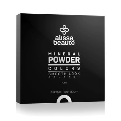 Мінеральна пудра Alissa Beaute Colors Mineral Powder №01 Light Beige 9 г - основне фото