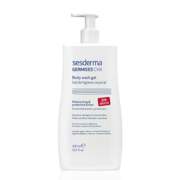 Успокаивающий гель для душа Sesderma Germises CHX Body Hygiene Shower Gel 400 мл - основное фото