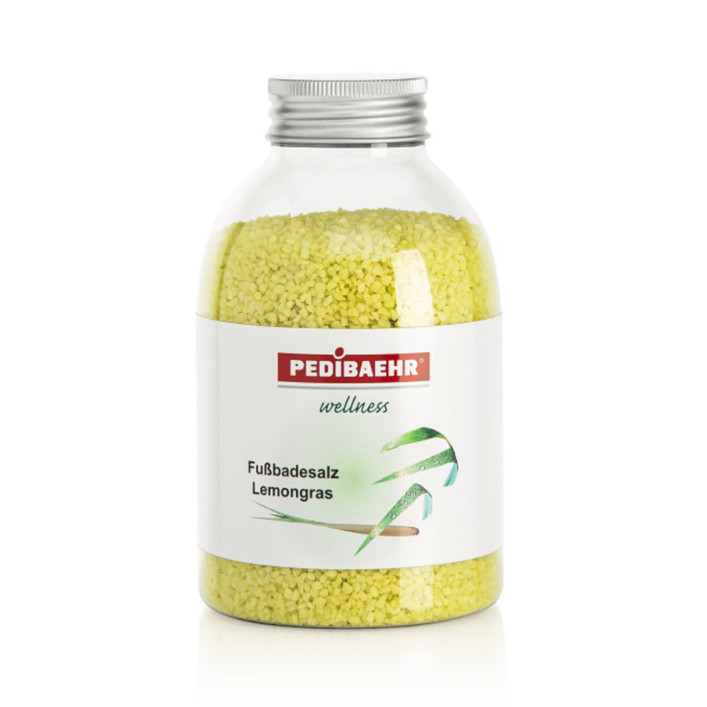 Соль для ванны с экстрактом лимонной травы Baehr Fussbadesalz Lemongras 575 г - основное фото