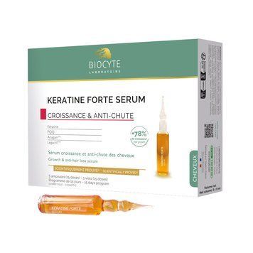 Сыворотка против выпадения волос Biocyte Keratine Forte Serum Anti-Chute 5x9 мл - основное фото