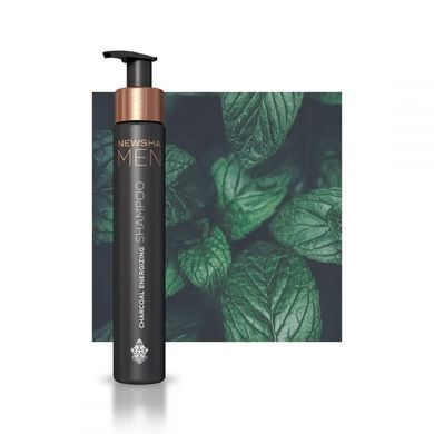 Мужской энергетический шампунь c активированным углём NEWSHA MEN Charcoal Energizing Shampoo 80 мл - основное фото