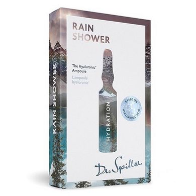 Ампульний концентрат «Зволоження — Душ із дощу» Dr. Spiller Hydration — Rain Shower 1 x 2 мл - основне фото