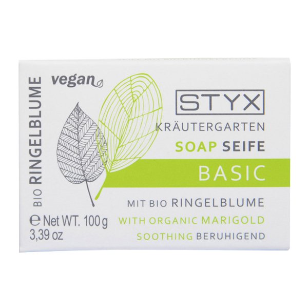 Мило для пористої шкіри «Календула» STYX Naturcosmetic Naturcosmetic Seife Soap with Calendula 100 г - основне фото