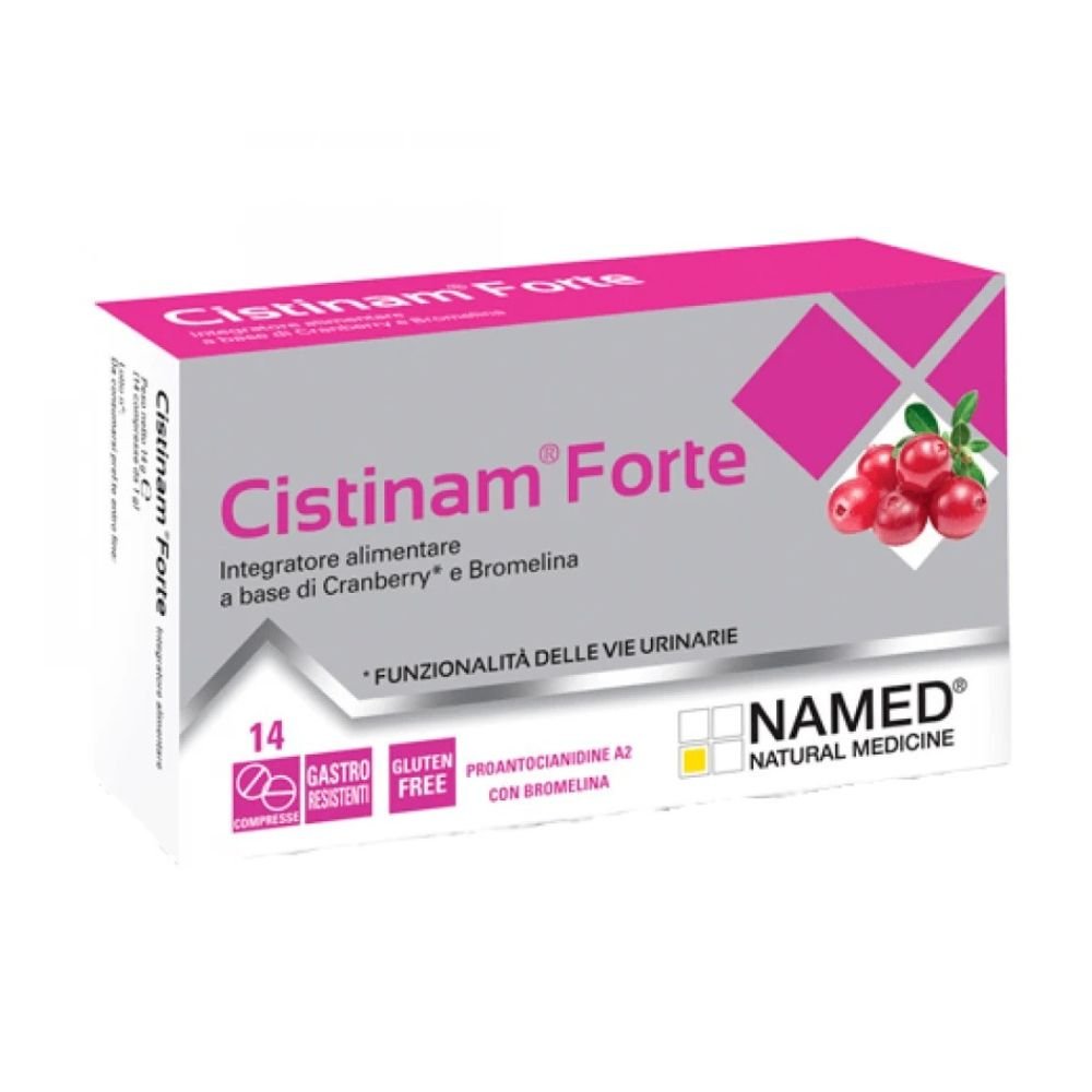 Дієтична добавка для сечовидільної системи Named Natural Medicine Cistinam Forte 14 шт - основне фото