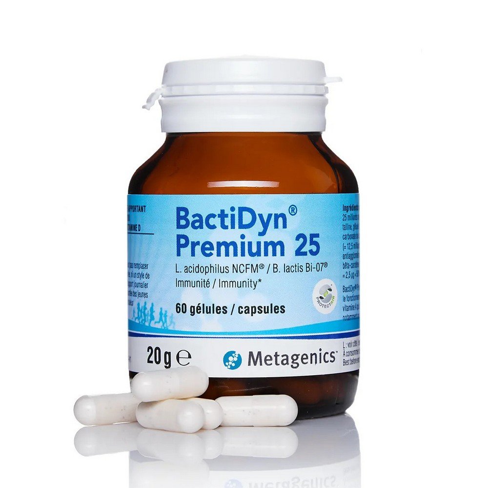 Пробіотик Metagenics BactiDyn Premium 25 60 шт - основне фото