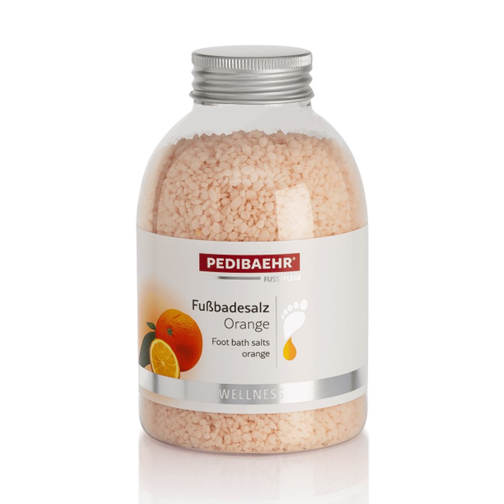Соль для ванны с экстрактом апельсина Baehr Fussbadesalz Orange 575 г - основное фото