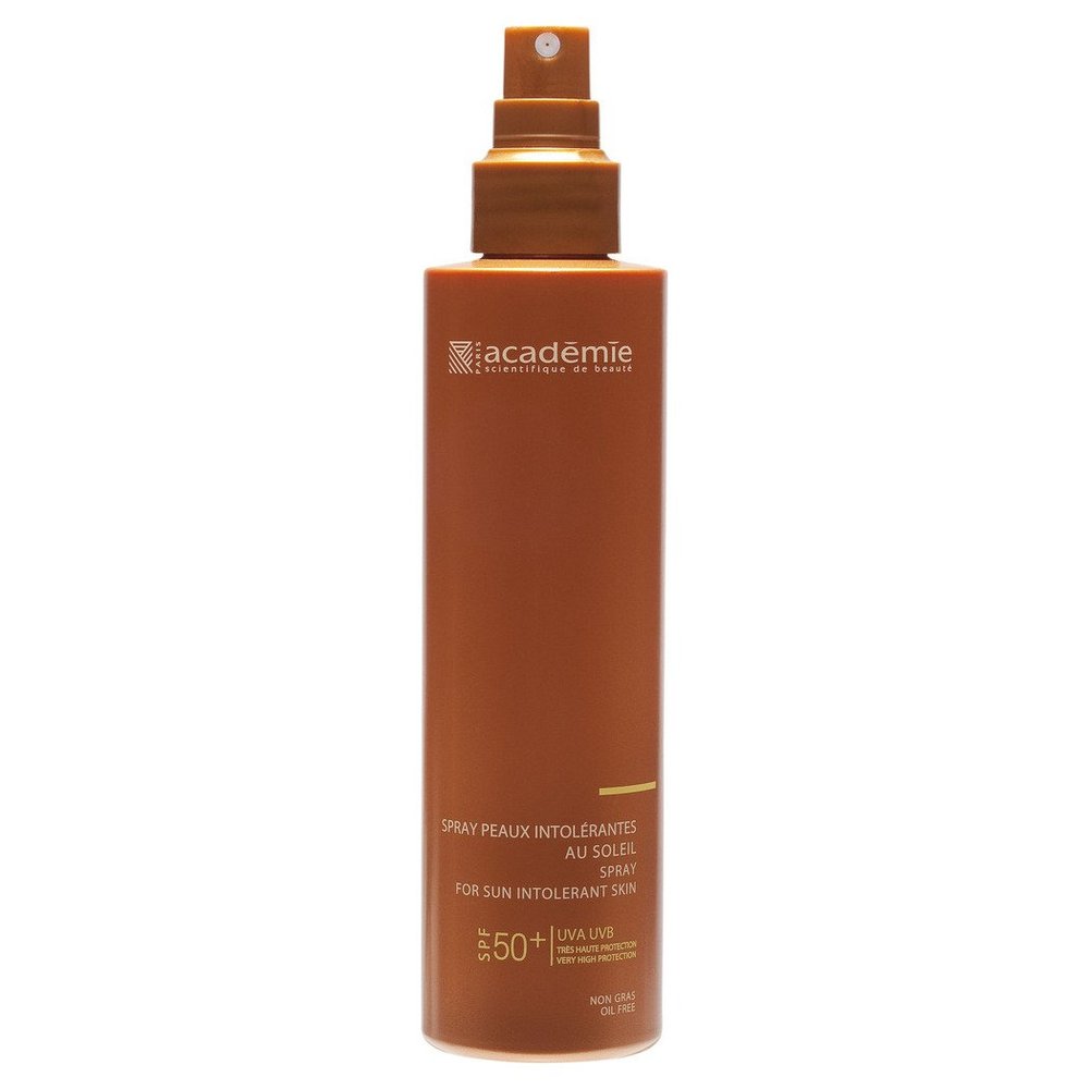 Солнцезащитный спрей для чувствительной кожи SPF 50+ Academie Bronzecran Spray for Sun Intolerant Skin SPF 50+ 150 мл - основное фото