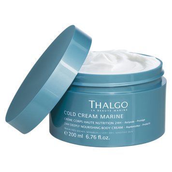 Насыщенный восстанавливающий крем для тела Thalgo Cold Cream Marine 24H Deeply Nourishing Body Cream 200 мл - основное фото