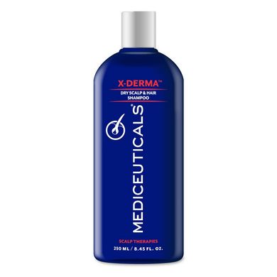 Відлущувальний шампунь проти сухості та свербіння шкіри голови Mediceuticals X-Derma Shampoo 250 мл - основне фото