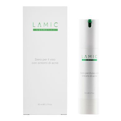 Сыворотка против акне Lamic Cosmetici Siero Per Il Viso Con Sintomi Di Acne 50 мл - основное фото