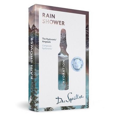 Ампульний концентрат «Зволоження — Душ із дощу» Dr. Spiller Hydration — Rain Shower 7 x 2 мл - основне фото