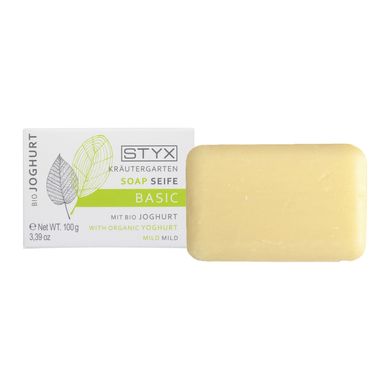 Освітлювальне мило «Йогурт» STYX Naturcosmetic Yoghurt Solid Soap 100 г - основне фото