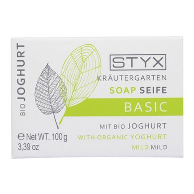 Осветляющее мыло «Йогурт» STYX Naturcosmetic Yoghurt Solid Soap 100 г - основное фото
