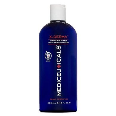 Відлущувальний шампунь проти сухості та свербіння шкіри голови Mediceuticals X-Derma Shampoo 250 мл - основне фото
