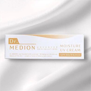 Зволожувальний сонцезахисний крем Dr. Medion Moisture UV Cream SPF50/PA ++++ 30 мл - основне фото