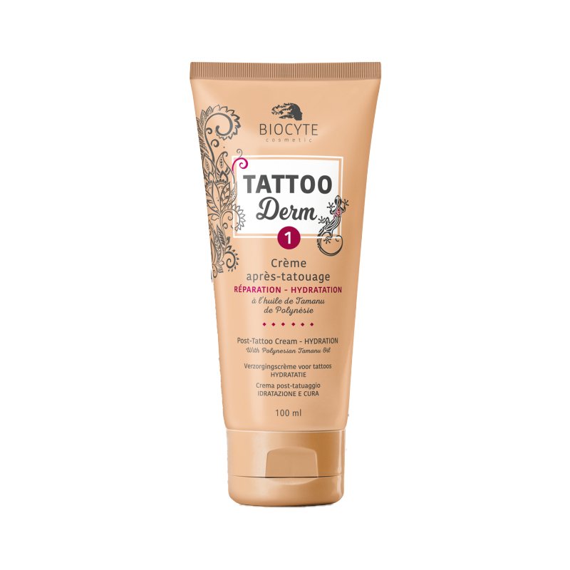 Крем для догляду за татуйованою шкірою Biocyte Tattoo Derm Cream1 100 мл - основне фото