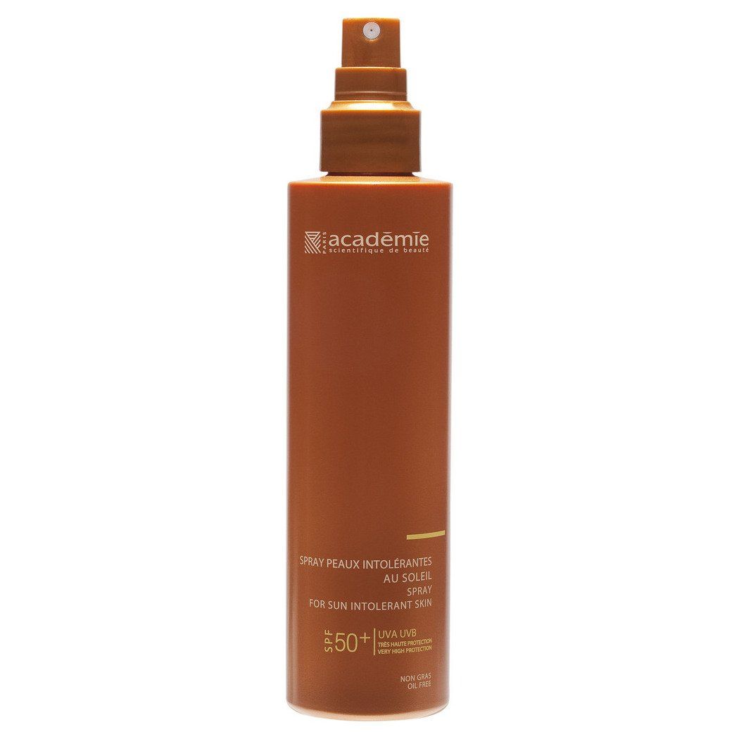 Сонцезахисний спрей для чутливої ​​шкіри SPF 50+ Academia Bronzécran Spray For Sun Intolerant Skin SPF 50+