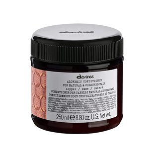 Медный кондиционер для усиления цвета волос Davines Alchemic Conditioner Copper 250 мл - основное фото